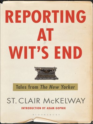 cover image of Reporting at Wit's End